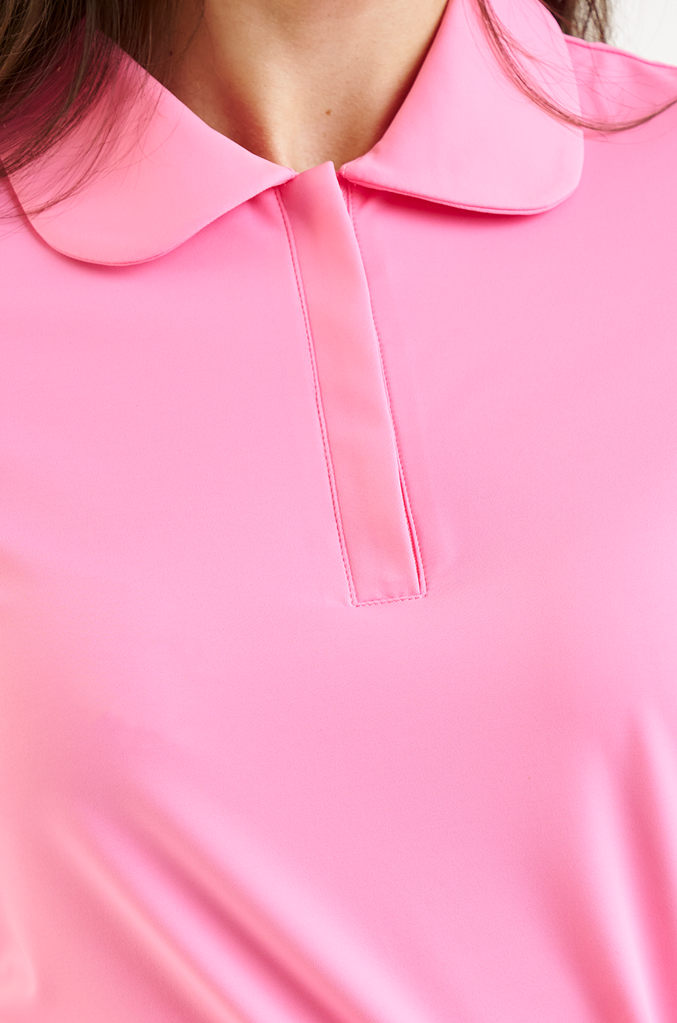 Charleston Short Sleeve Pink Polo